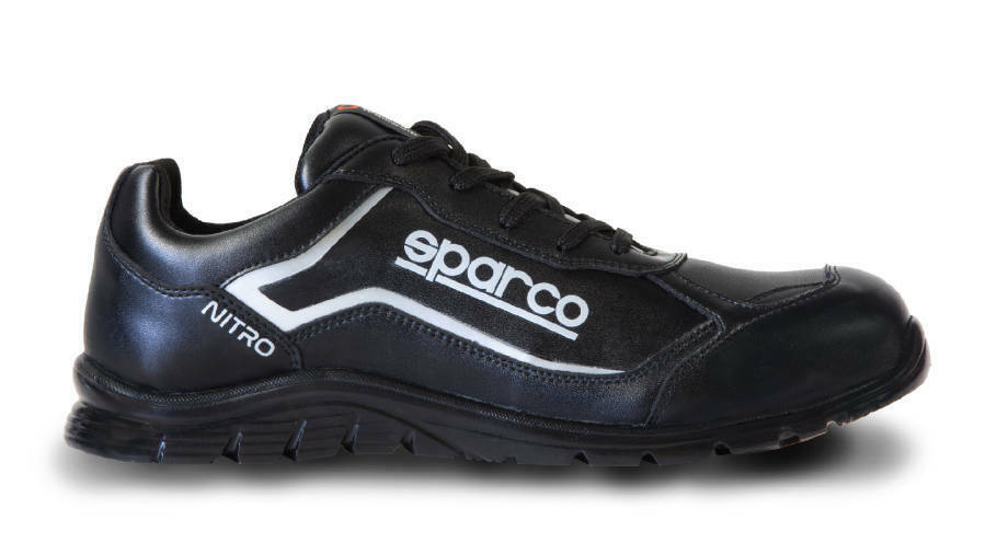 Sparco Nitro S3 Low-cut Mechanics Safety Shoes Black Black - Size 38