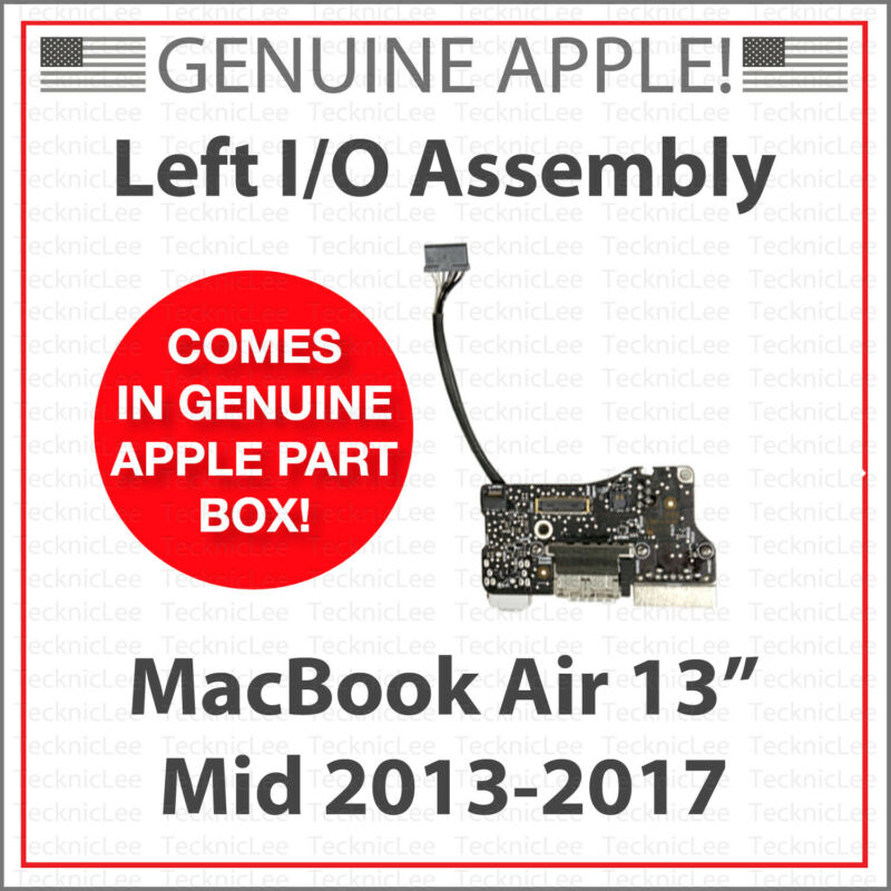 New Apple 923-0439 I/o Board,usb,audio,magsafe 2 - Macbook Air 13” Mid 2013-2017