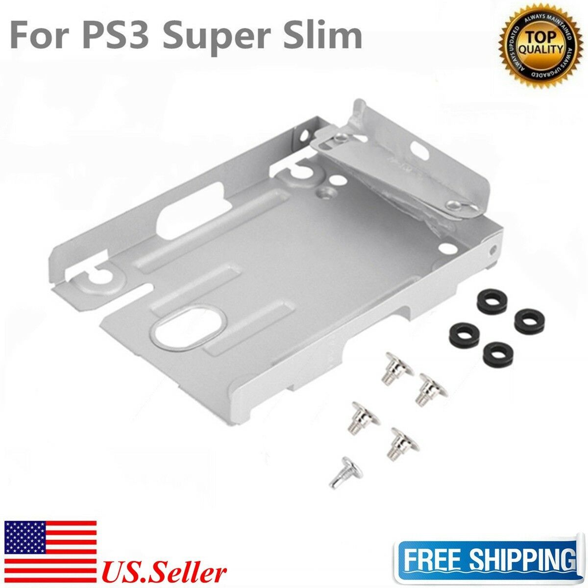 New Ps3 Super Slim 4000 Hdd Consoles Hard Disk Drive Mounting Bracket Caddy