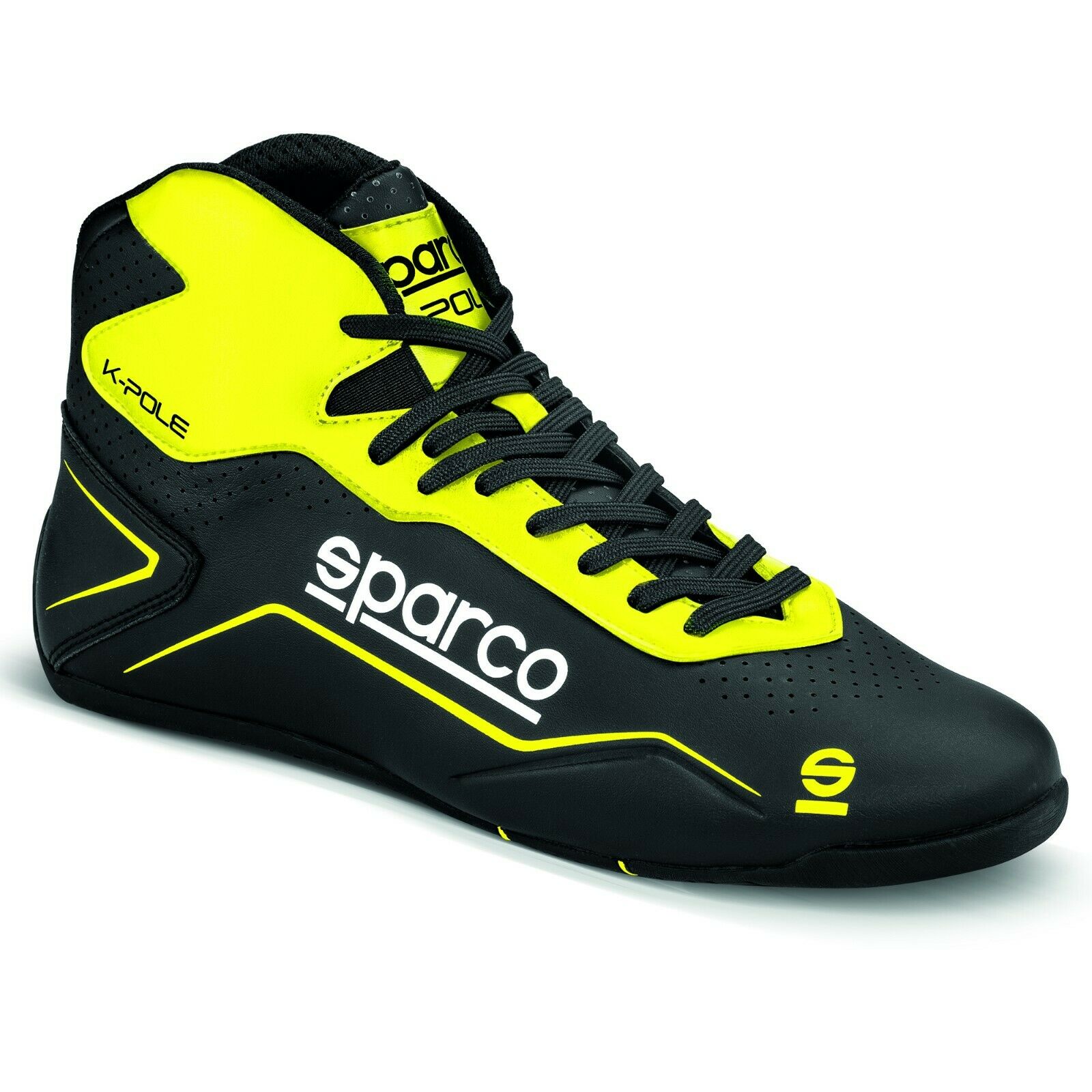 Sparco Karting Shoes K-pole Black/yellow Size Eur 36